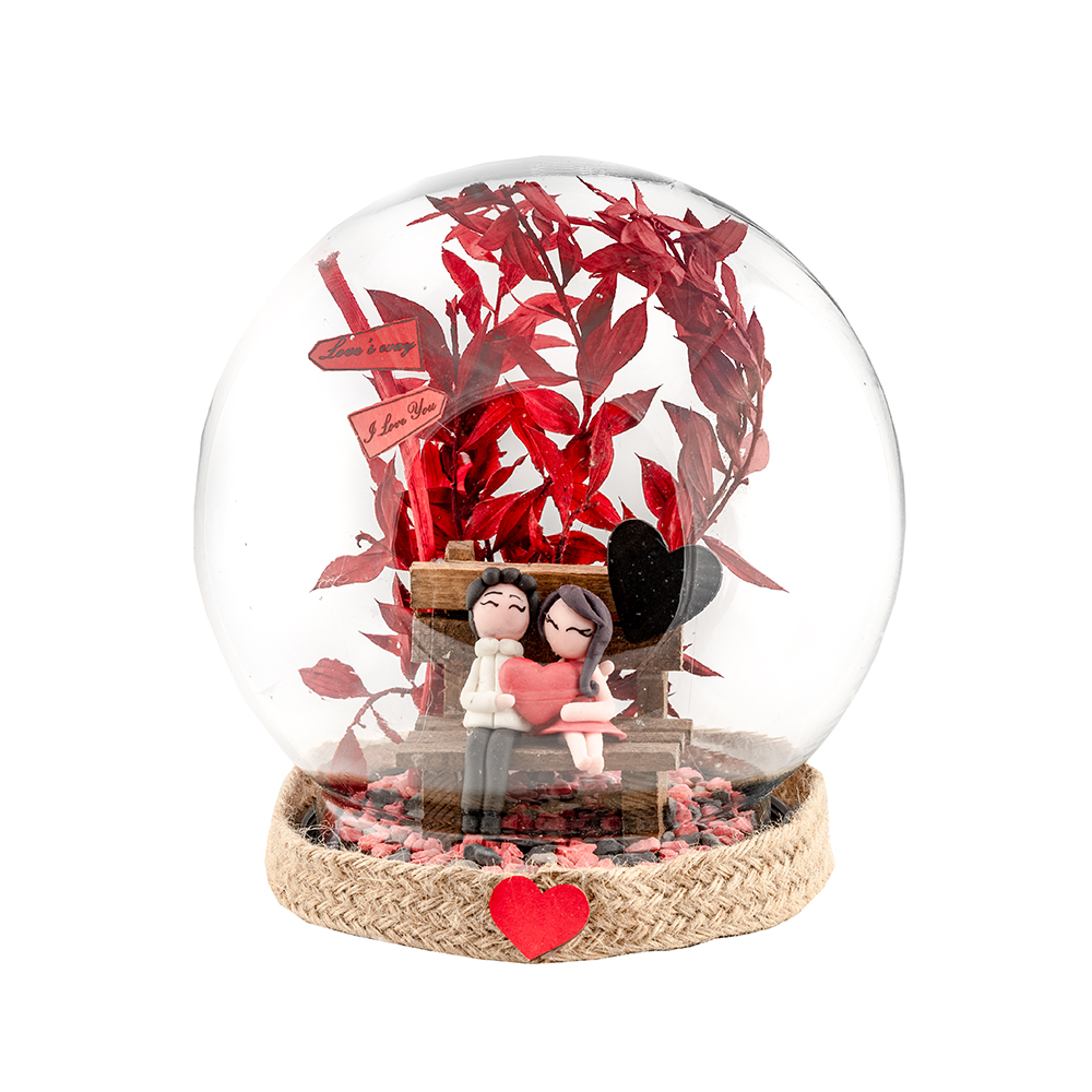 دکوری طرح گوی دختر و پسر عاشق کد 700