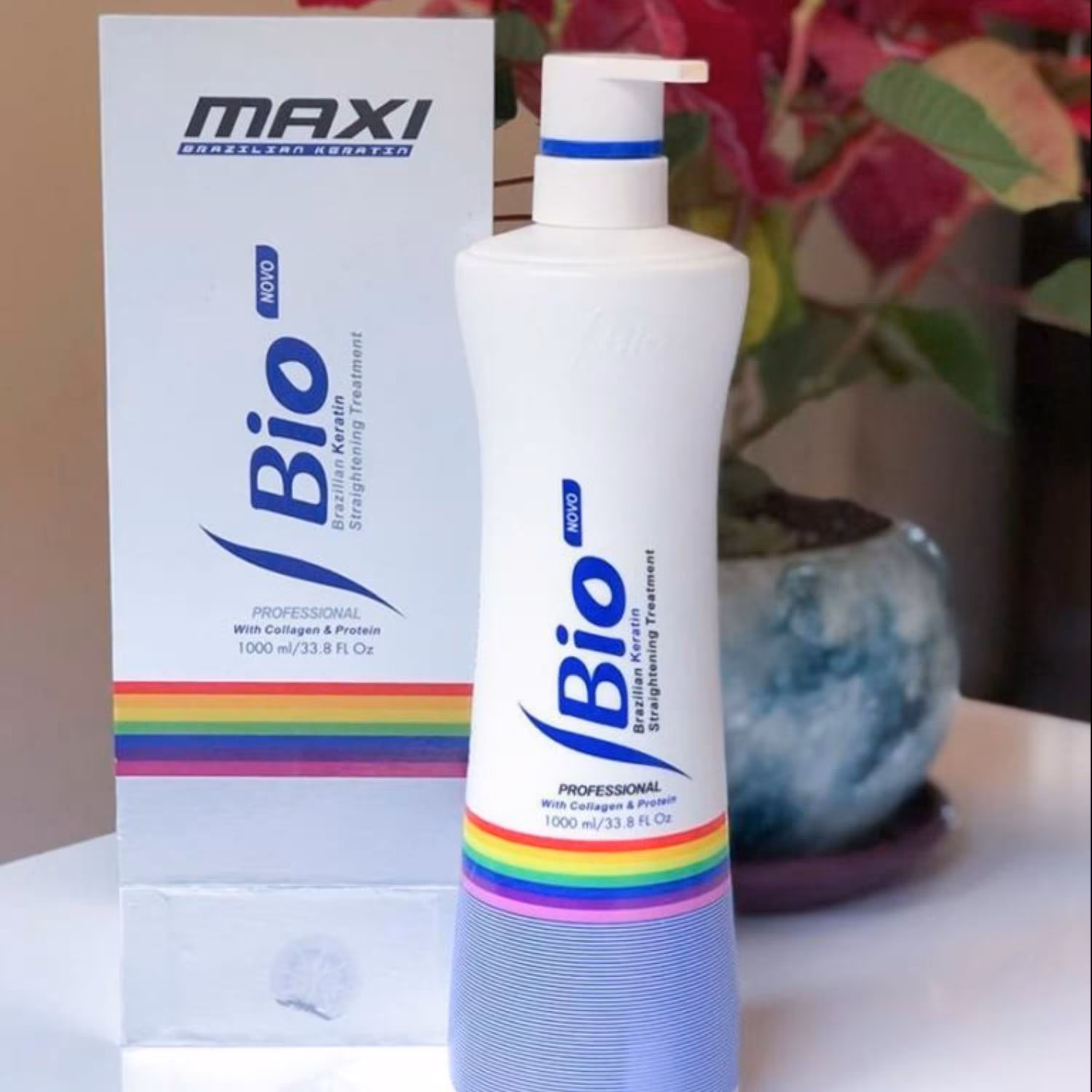 کراتین مو بیو مکسی مدل Novo حجم 1000 میلی لیتر