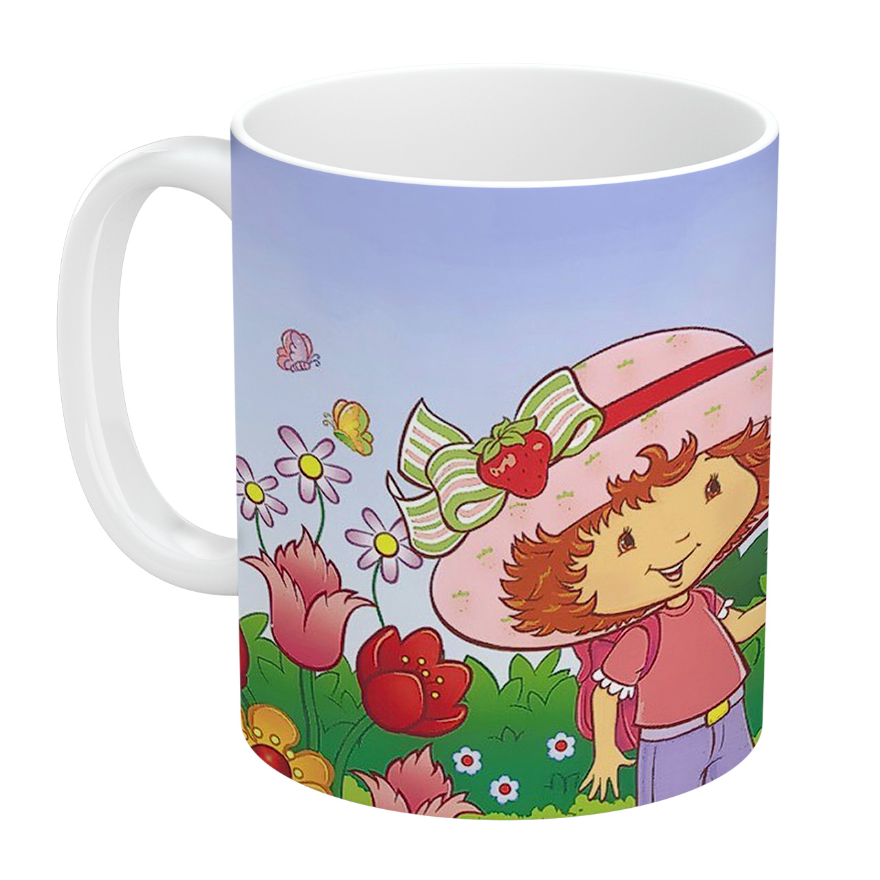 ماگ طرح دختر توت فرنگی کلاسیک مدل NI826