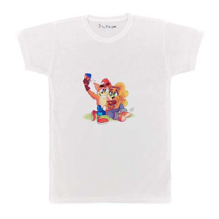 تی شرت بچگانه پرمانه طرح کراش کد pmt.2085