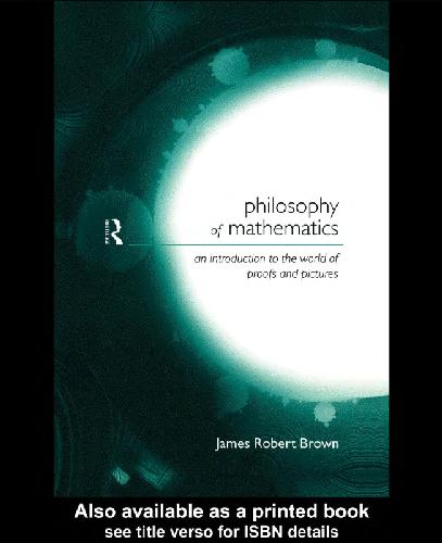 خرید و دانلود نسخه کامل کتاب Philosophy of mathematics An introduction to the world of proofs and pictures