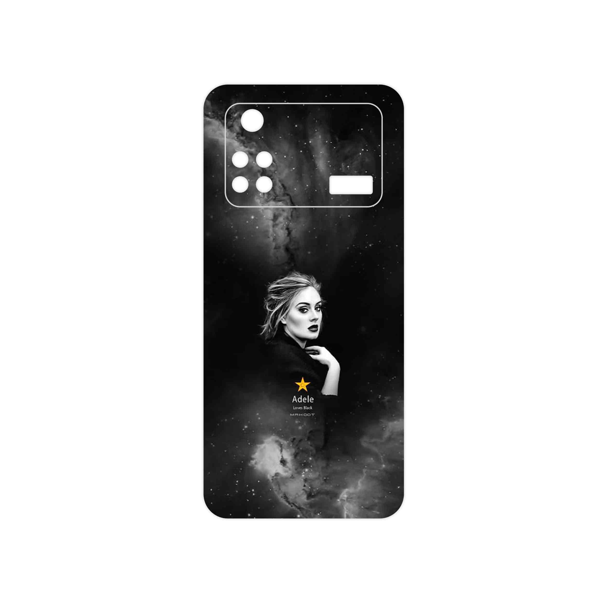 برچسب پوششی ماهوت مدل Adele مناسب برای گوشی موبایل شیائومی Poco M4 Pro 4G