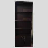 کتابخانه رنگ والیس 4 طبقه پایین 2 درب کمدی