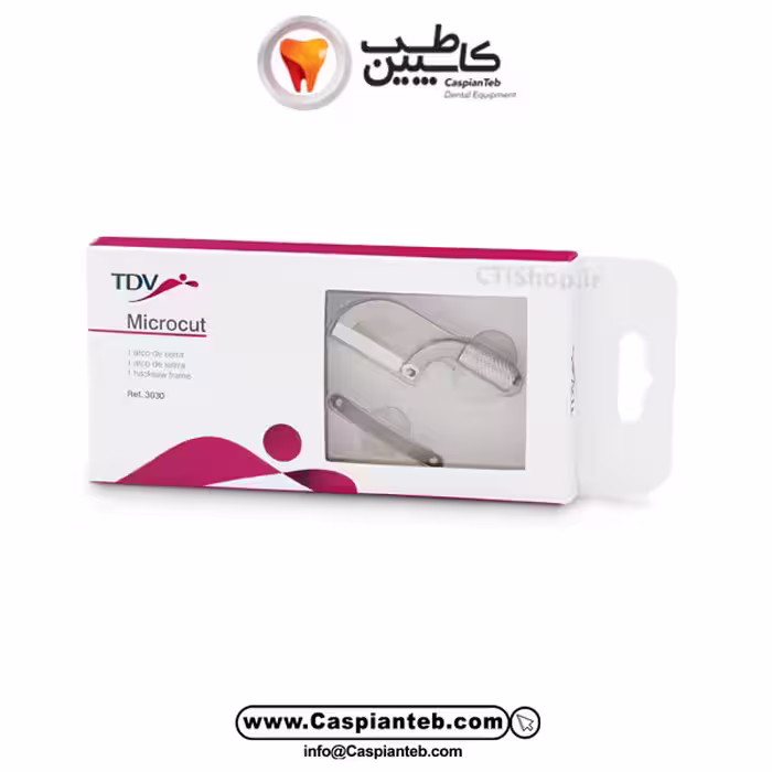 اره و استریپ بین دندانی Microcut Manual دارای کمان TDV | مشخصات، قیمت و خرید
