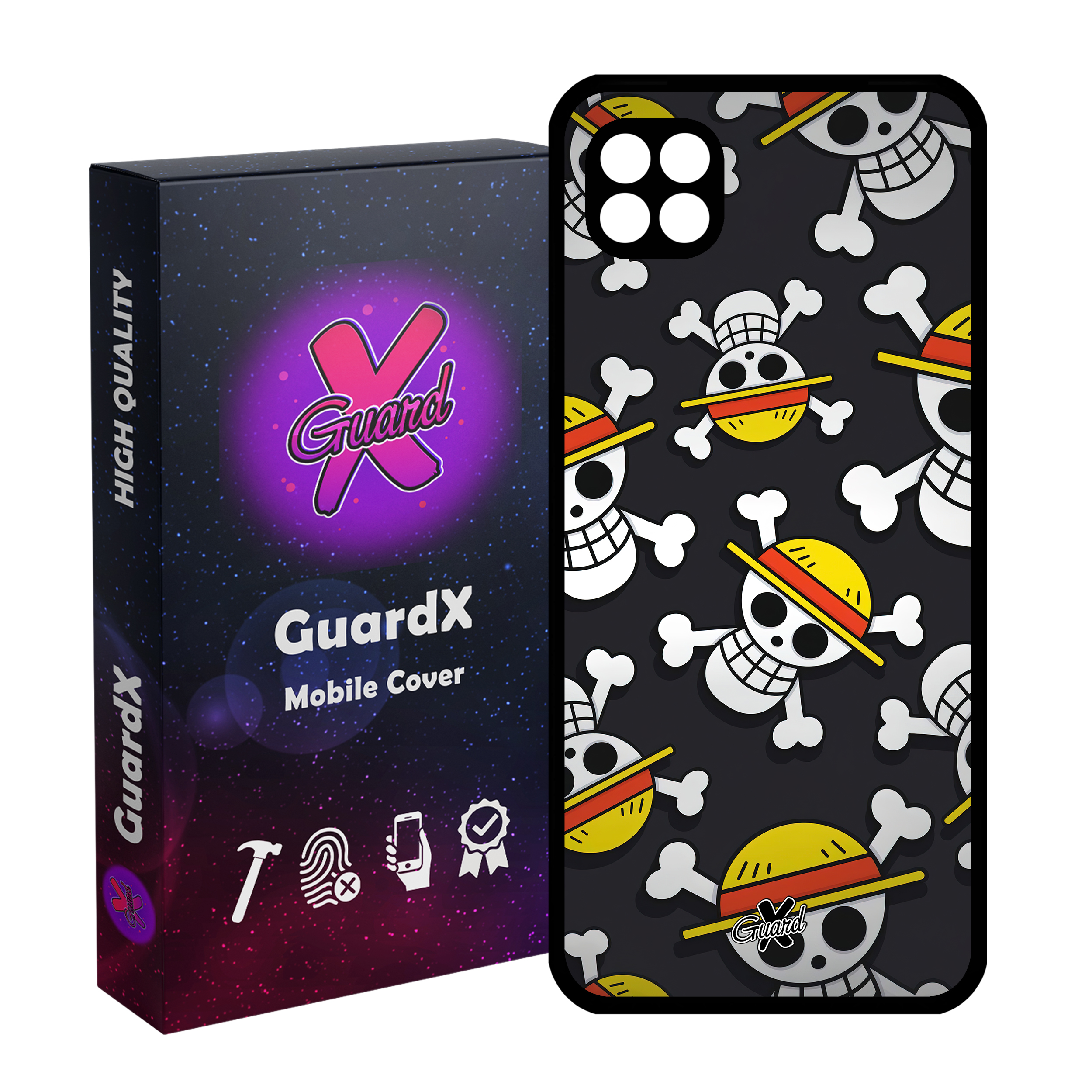 کاور گارد ایکس طرح One Piece Anime مدل Glass10507 مناسب برای گوشی موبایل سامسونگ Galaxy A22 5G