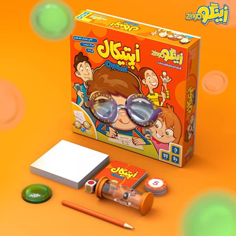 بازی فکری  اُپتیکال برند زینگو (مناسب برای 7 سال به بالا)