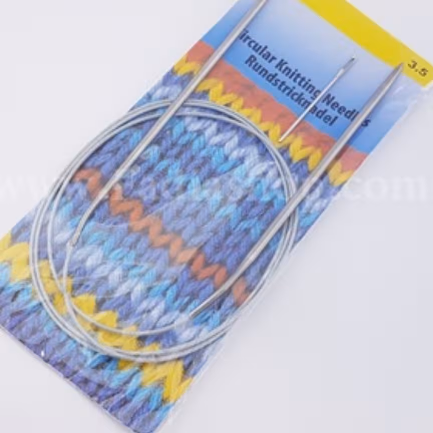 میل گرد بافتنی 3.5سیمی حدودا 120سانت فلزی ده تایی