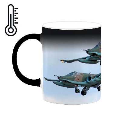 ماگ حرارتی کاکتی طرح هواپیمای جنگنده مدل mgh20349