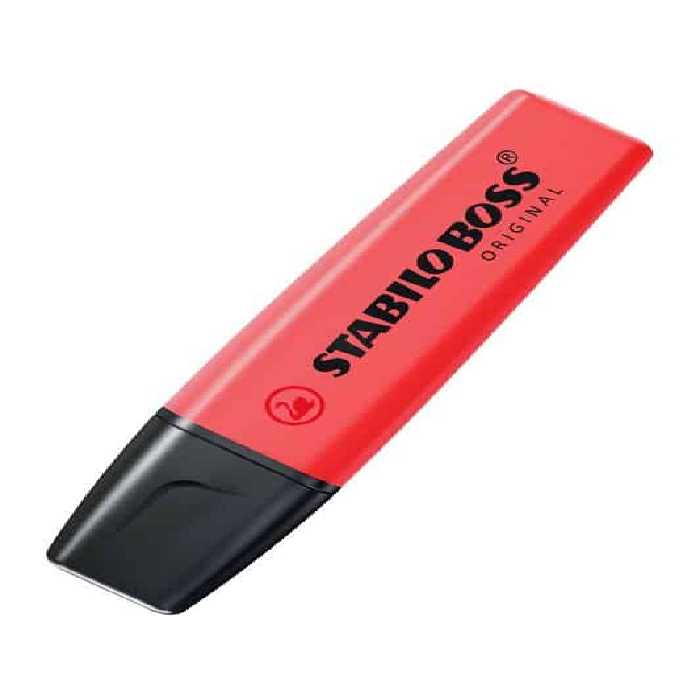 هایلایتر قرمز باس اورجینال 70/40 stabilo