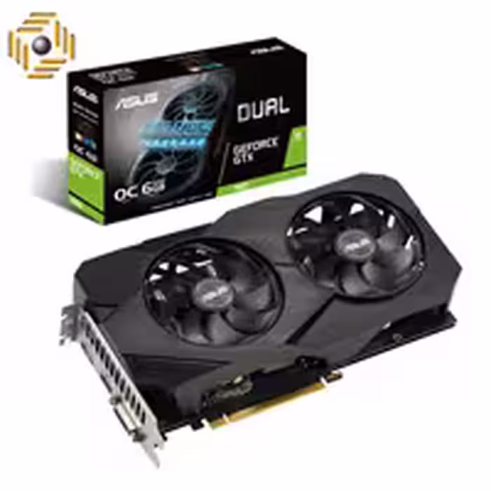 کارت گرافیک مخصوص بازی ایسوس مدل  DUAL-GTX1660-O6G-EVO