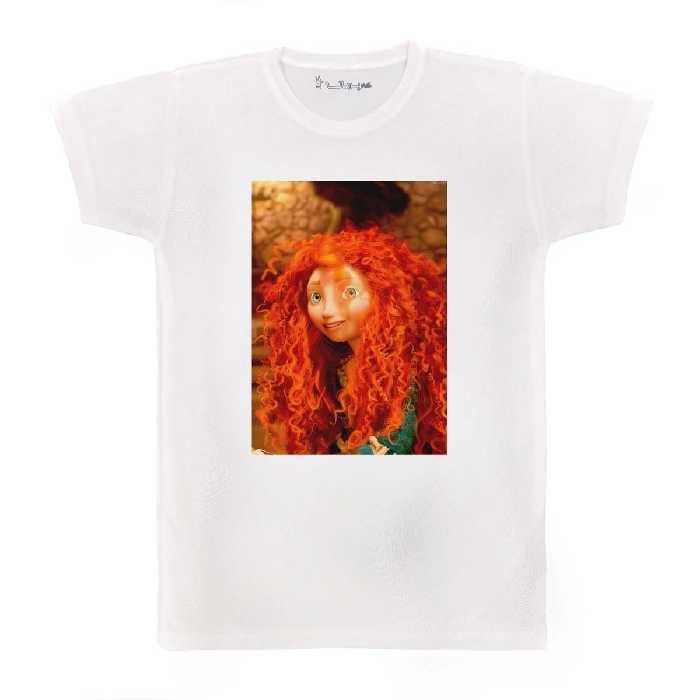 تی شرت بچگانه پرمانه طرح انیمیشن دلیر کد pmt.3882
