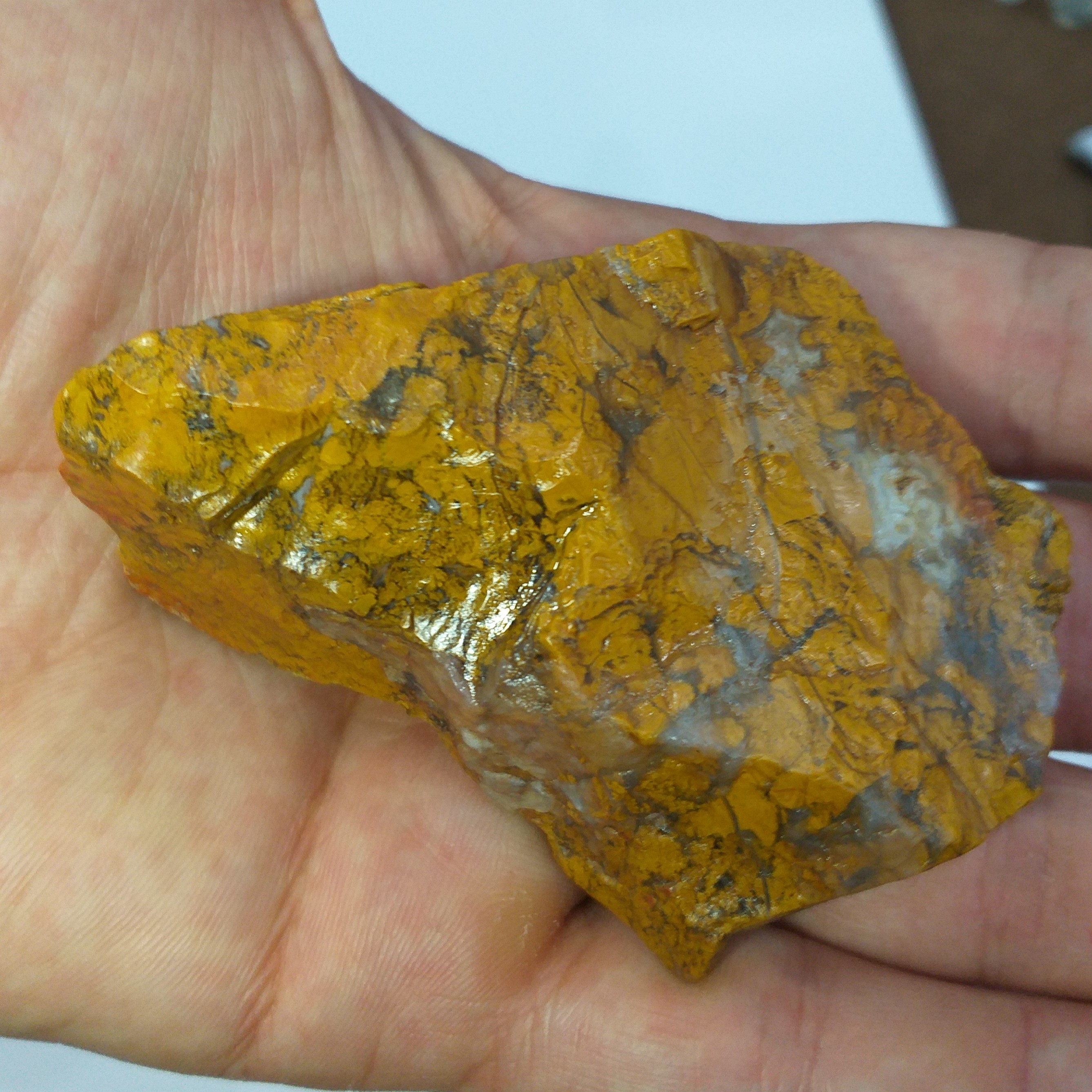 راف درشت عقیق پاییزی خوشرنگ با کیفیت عالی اصل و معدنی