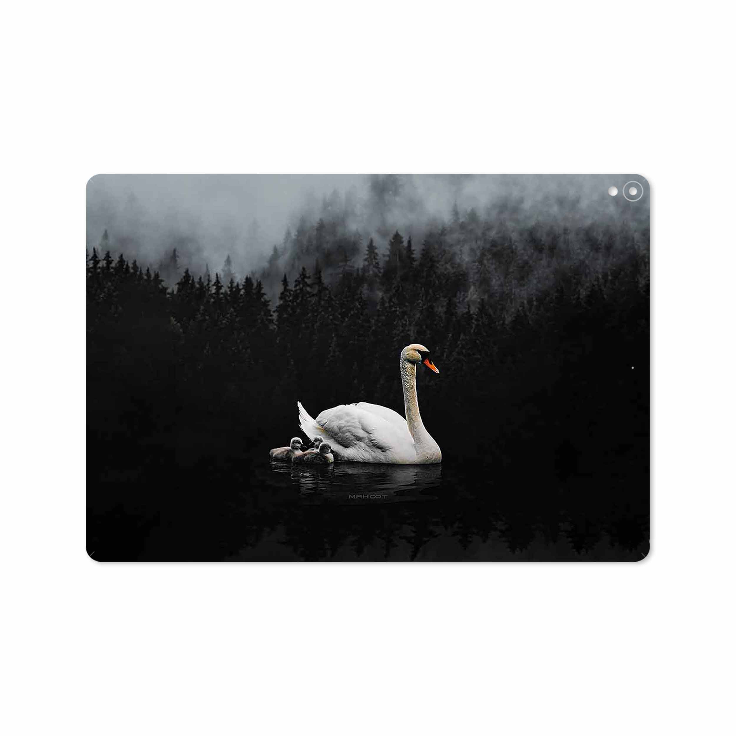 برچسب پوششی ماهوت مدل Swan Lake مناسب برای تبلت اپل iPad Pro 105 2017 A1701