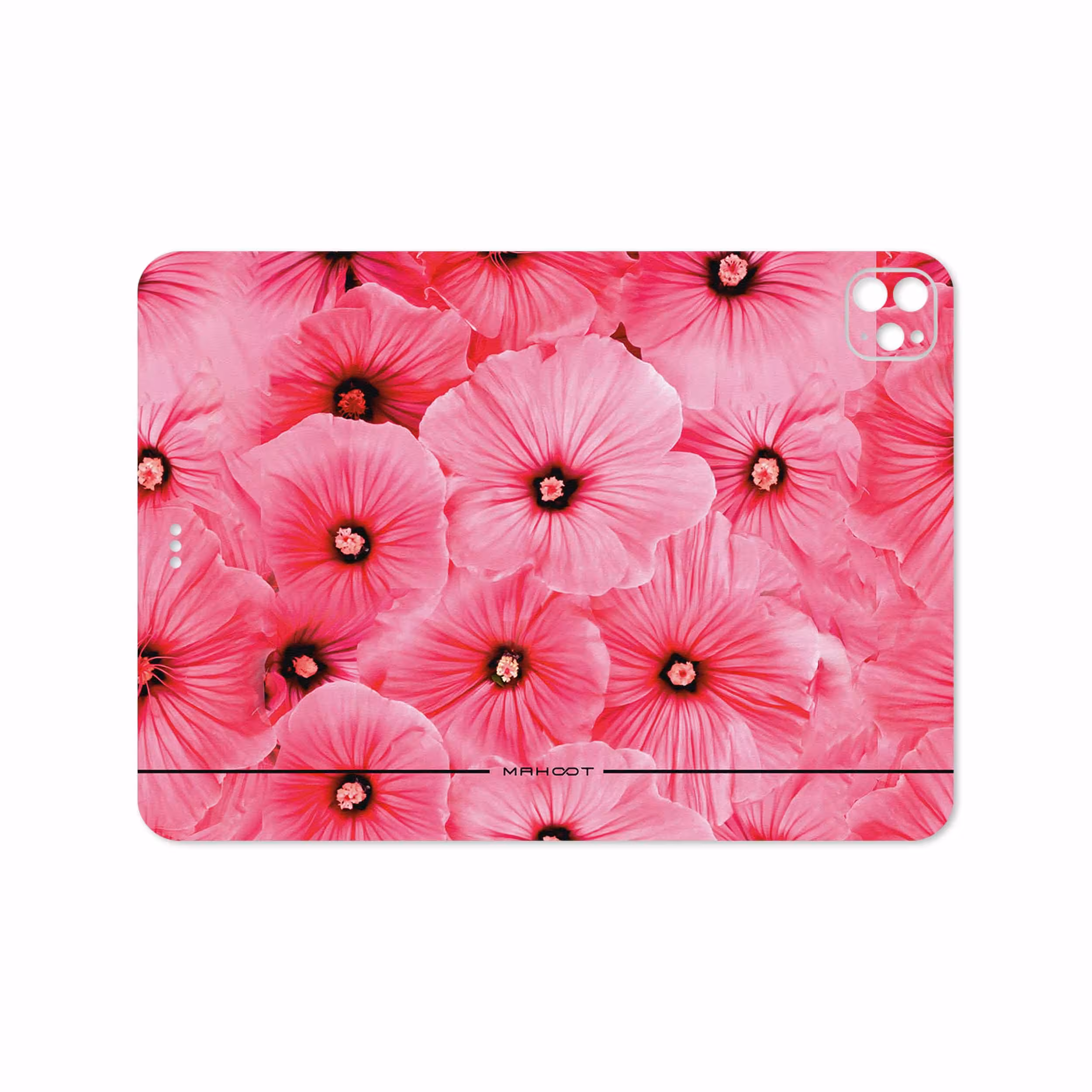 برچسب پوششی ماهوت مدل Pink-Flower مناسب برای تبلت اپل iPad Pro 11 (GEN 2) 2020 A2231