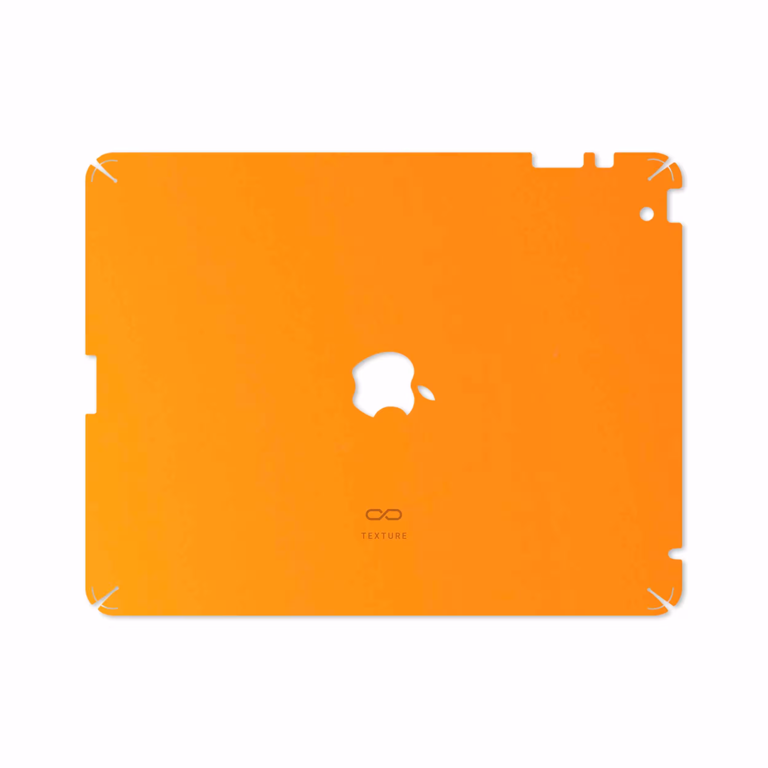 برچسب پوششی ماهوت مدل Matte-Orange مناسب برای تبلت اپل iPad 2 2011 A1396