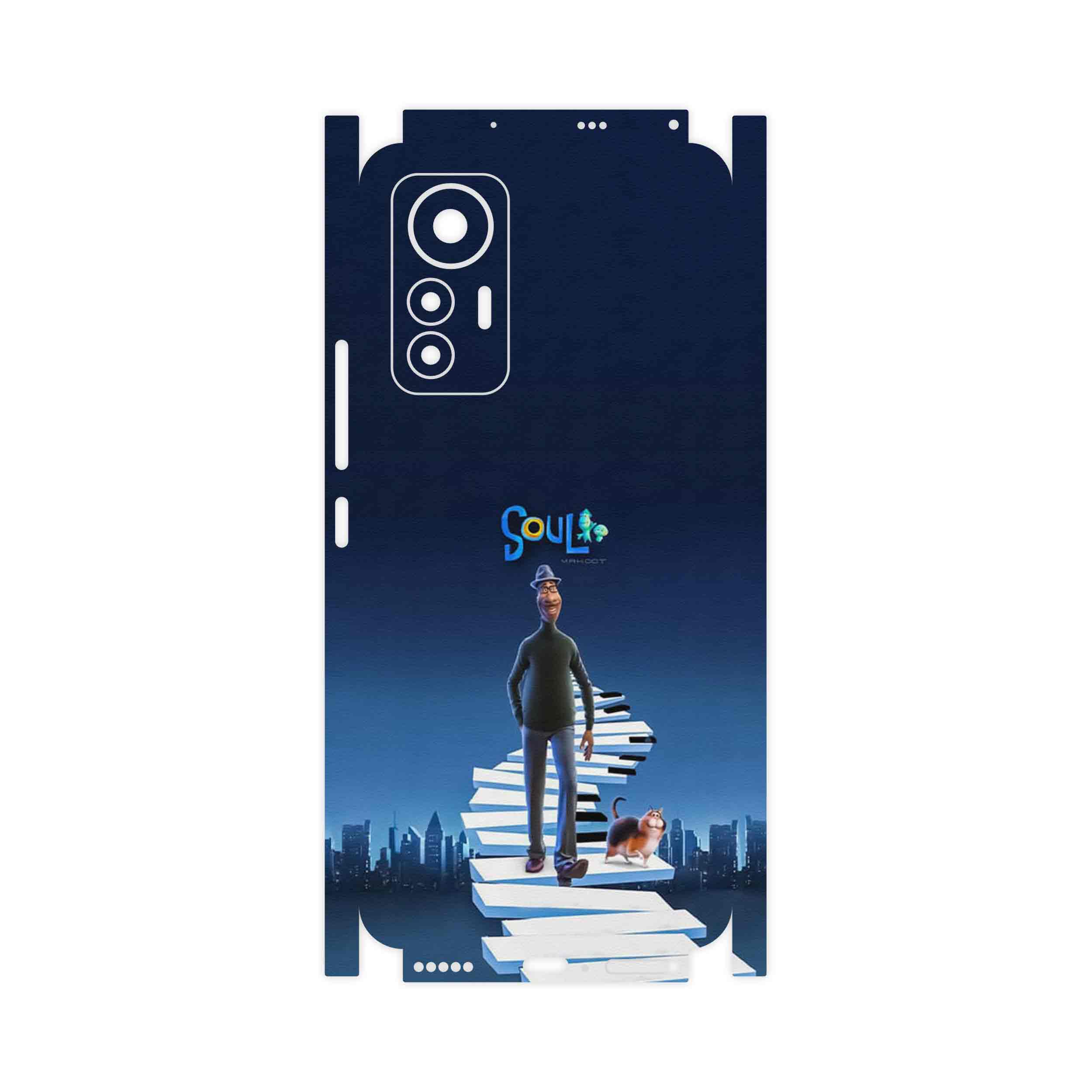 برچسب پوششی ماهوت مدل soul-FullSkin مناسب برای گوشی موبایل شیائومی 12 Lite