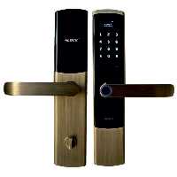 دستگیره دیجیتال هوشمند alock الاک مدل s550 رنگ زیتونی 