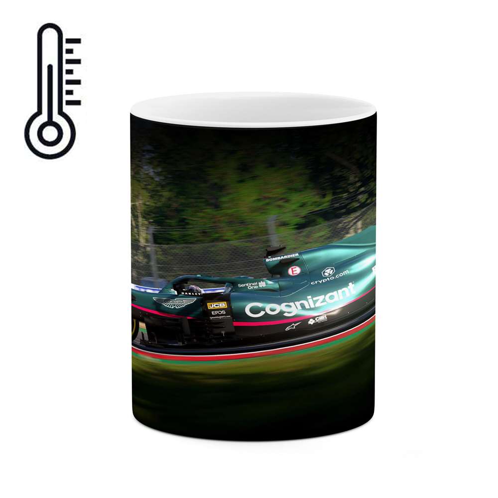 ماگ حرارتی کاکتی طرح ماشین مدل mgh15903