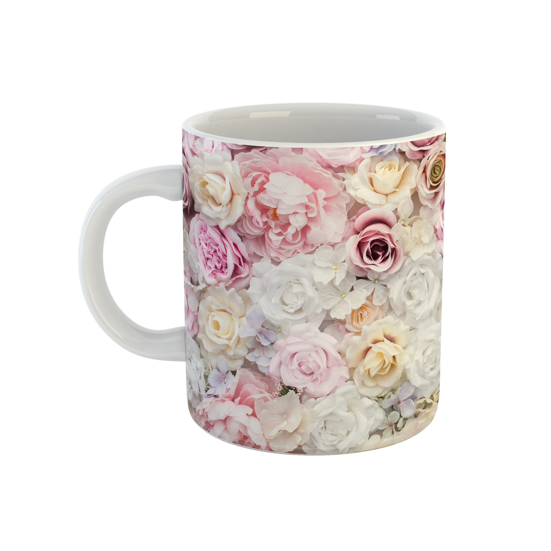 ماگ طرح گل رز مدل 01