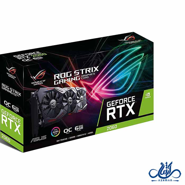کارت گرافیک ایسوس ROG-STRIX-RTX2060-A6G-EVO-GAMING