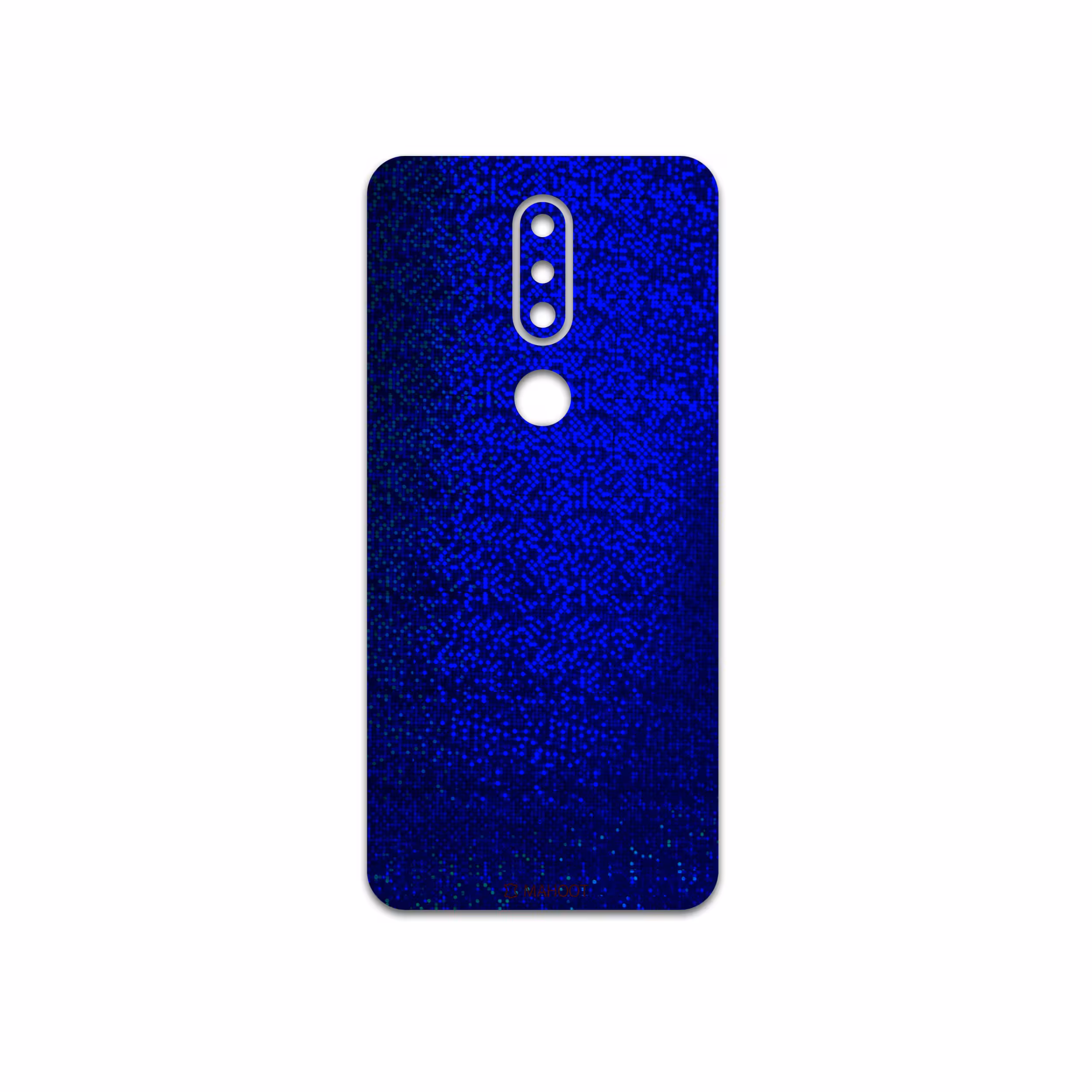 برچسب پوششی ماهوت مدل Blue-Holographic مناسب برای گوشی موبایل نوکیا 7.1