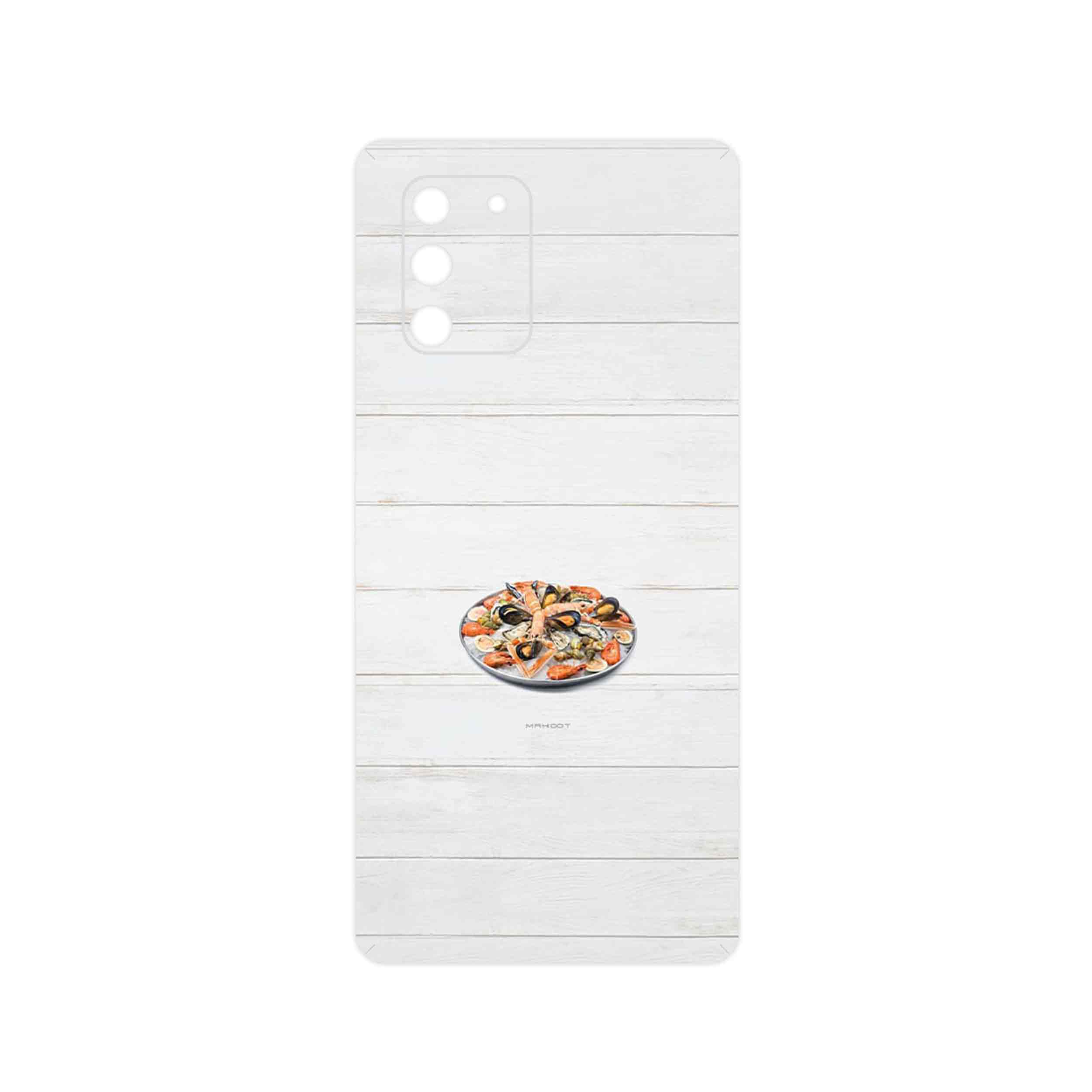 برچسب پوششی ماهوت مدل Seafood مناسب برای گوشی موبایل سامسونگ Galaxy S10 Lite