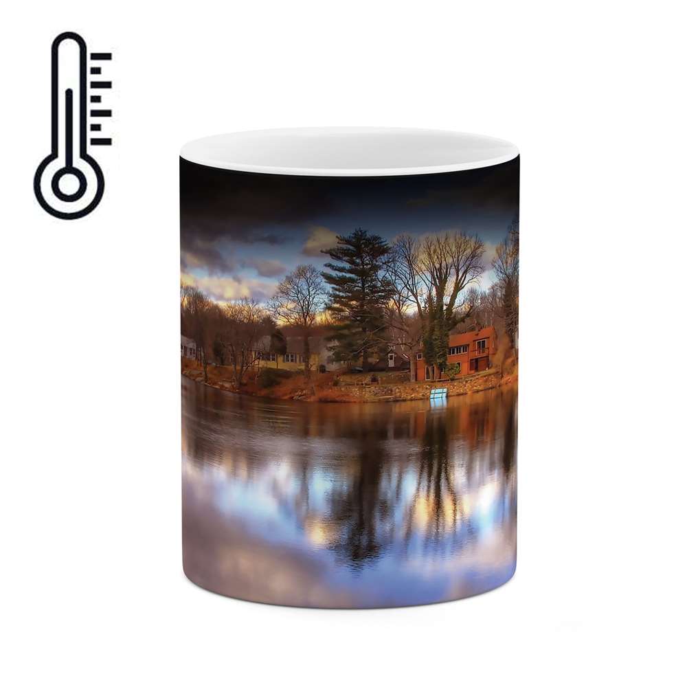 ماگ حرارتی طرح جنگل مدل mgh03737