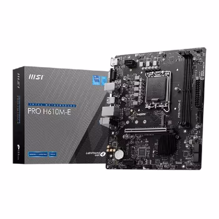 مادربرد ام اس آی مدل PRO H610M-E