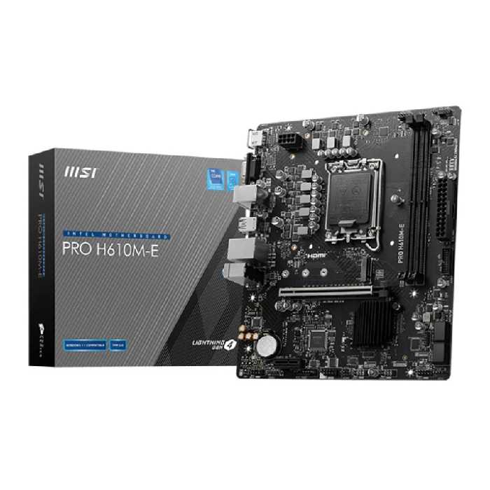 مادربرد ام اس آی مدل PRO H610M-E