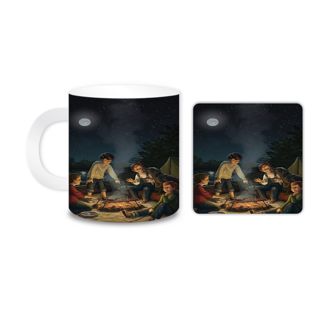  ماگ مدل بچه کد 1344 به همراه زیر لیوانی