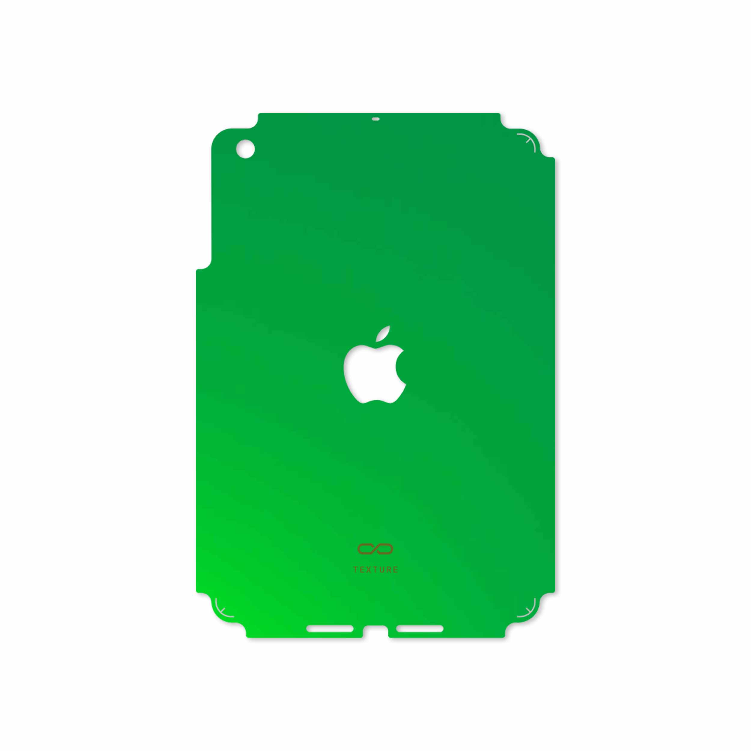 برچسب پوششی ماهوت مدل Matte-Green مناسب برای تبلت اپل iPad mini 2012 A1455