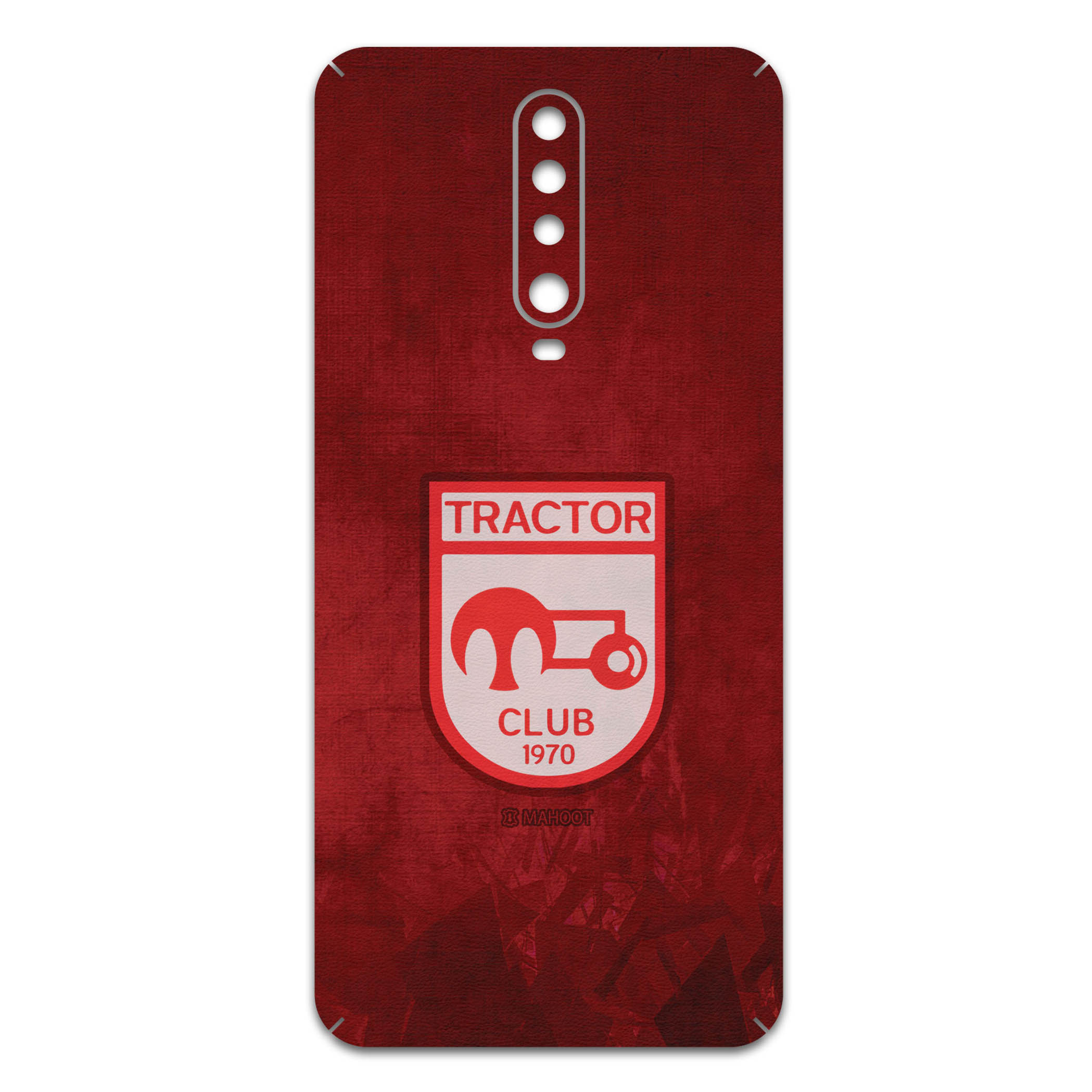 برچسب پوششی ماهوت مدل Tractor-FCمناسب برای گوشی موبایل شیائومی Redmi K30