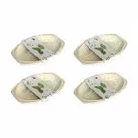 دیس یکبار مصرف آملون مدل small چهار بسته 6 عددی
