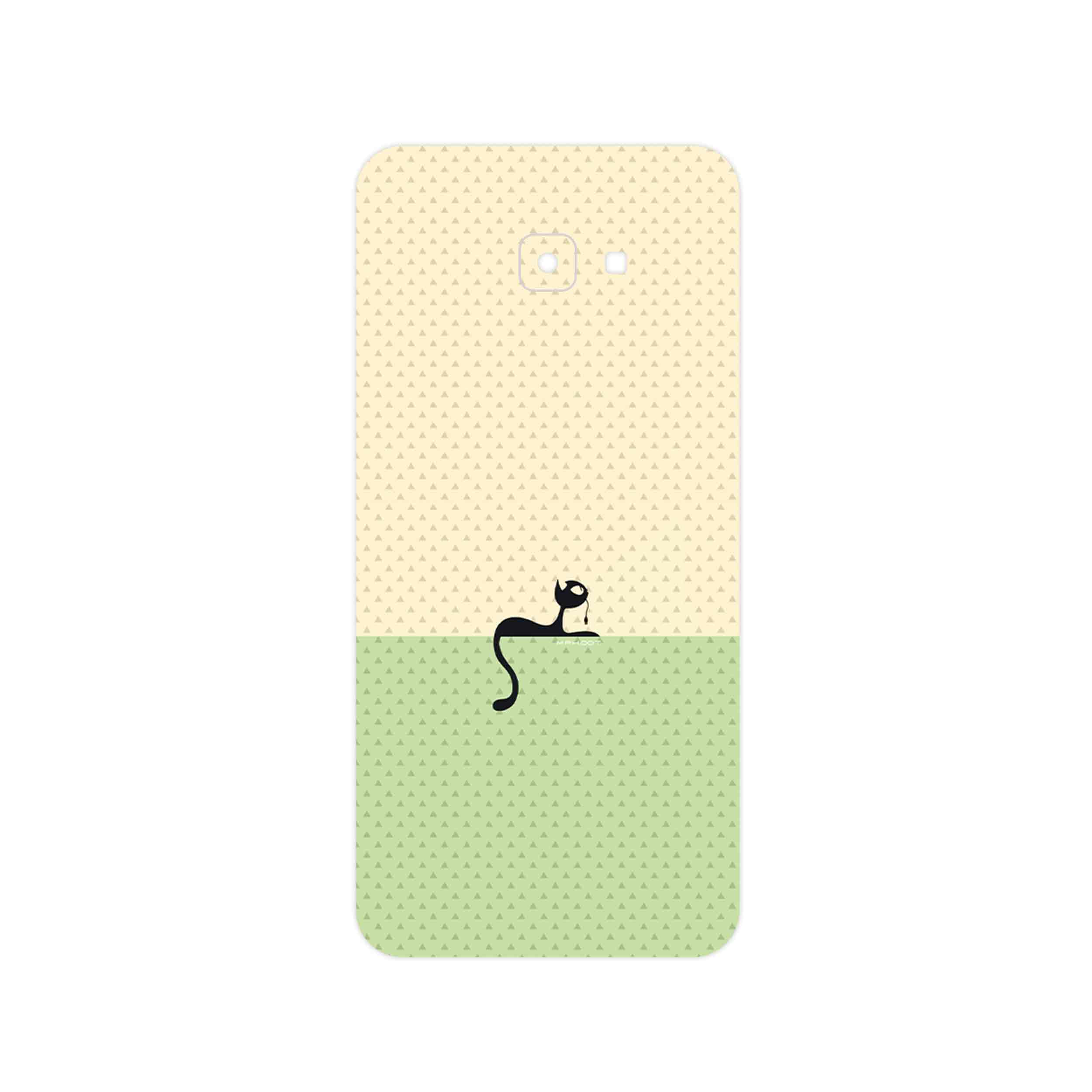 برچسب پوششی ماهوت مدل Minimal Internet Cat Icon مناسب برای گوشی موبایل سامسونگ Galaxy J4 Core