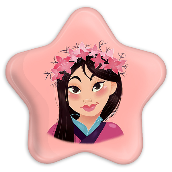 پیکسل خندالو طرح مولان مدل ستاره ای کد 1424