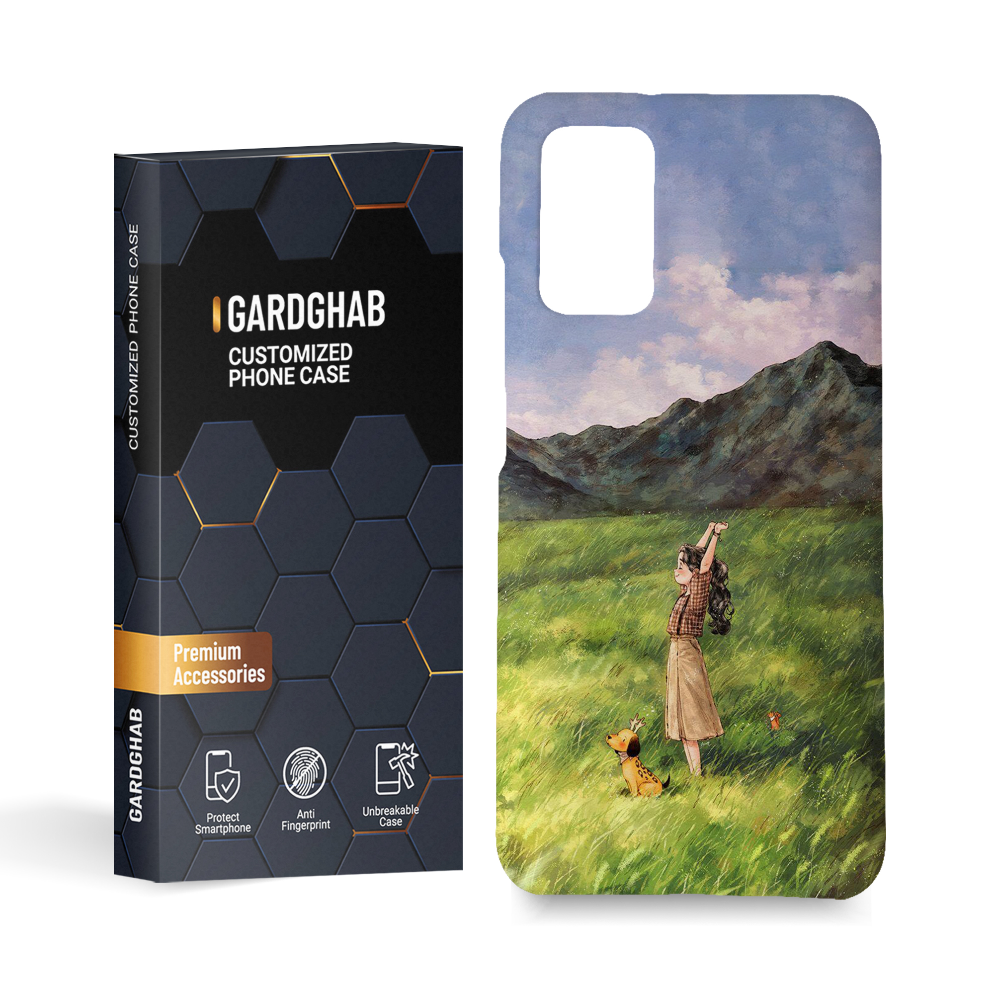 کاور گارد قاب مدل دخترانه مناسب برای گوشی موبایل شیائومی REDMI 9T