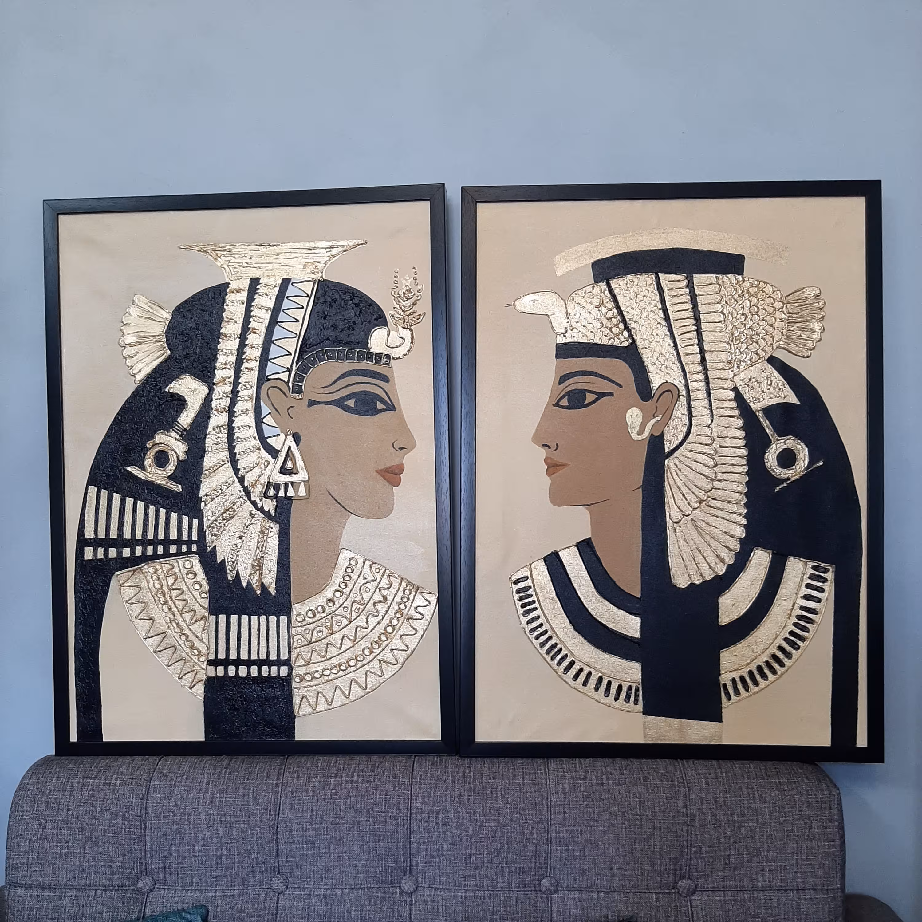 تابلو زن و مرد مصری
