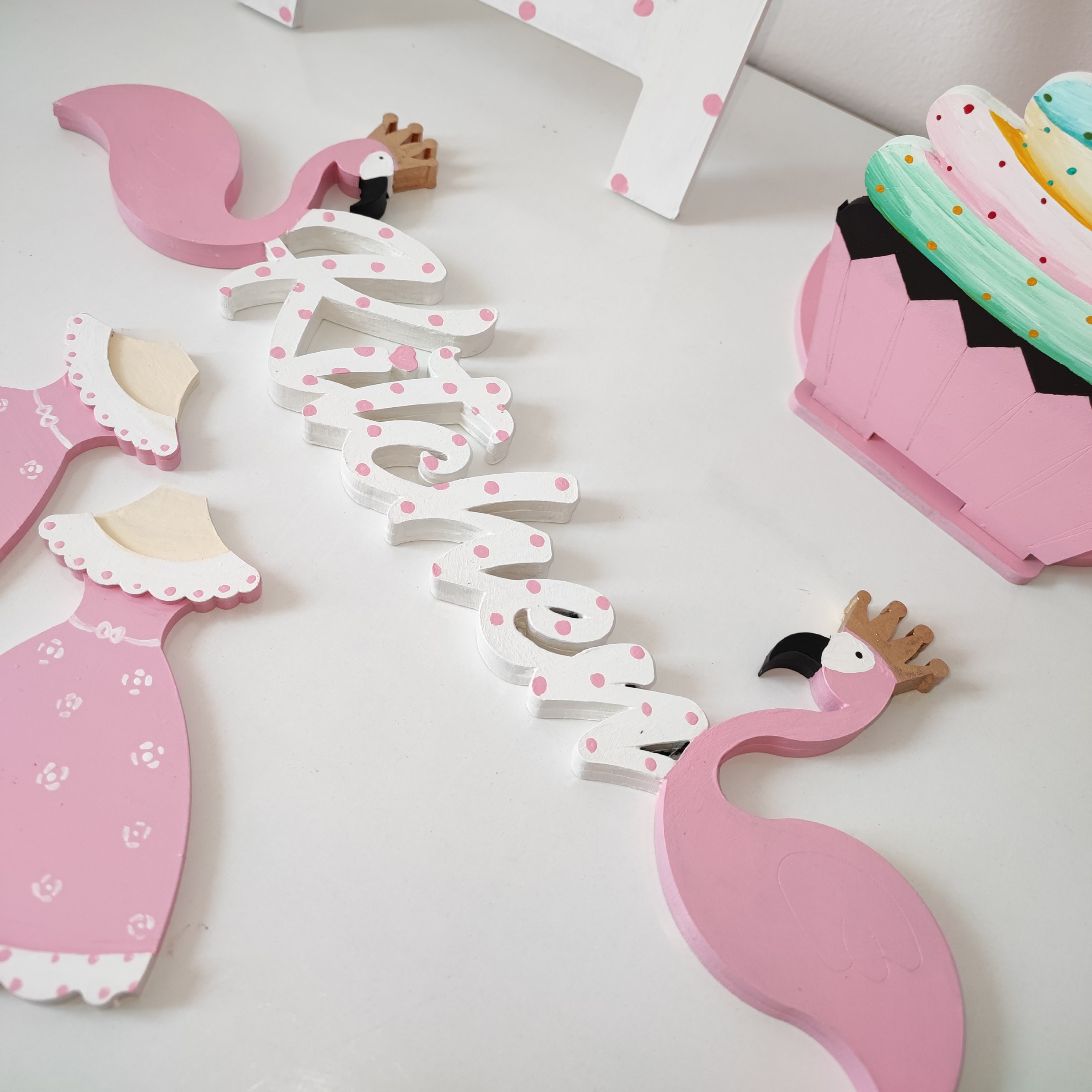 آویز کیچن مدل فلامینگو 