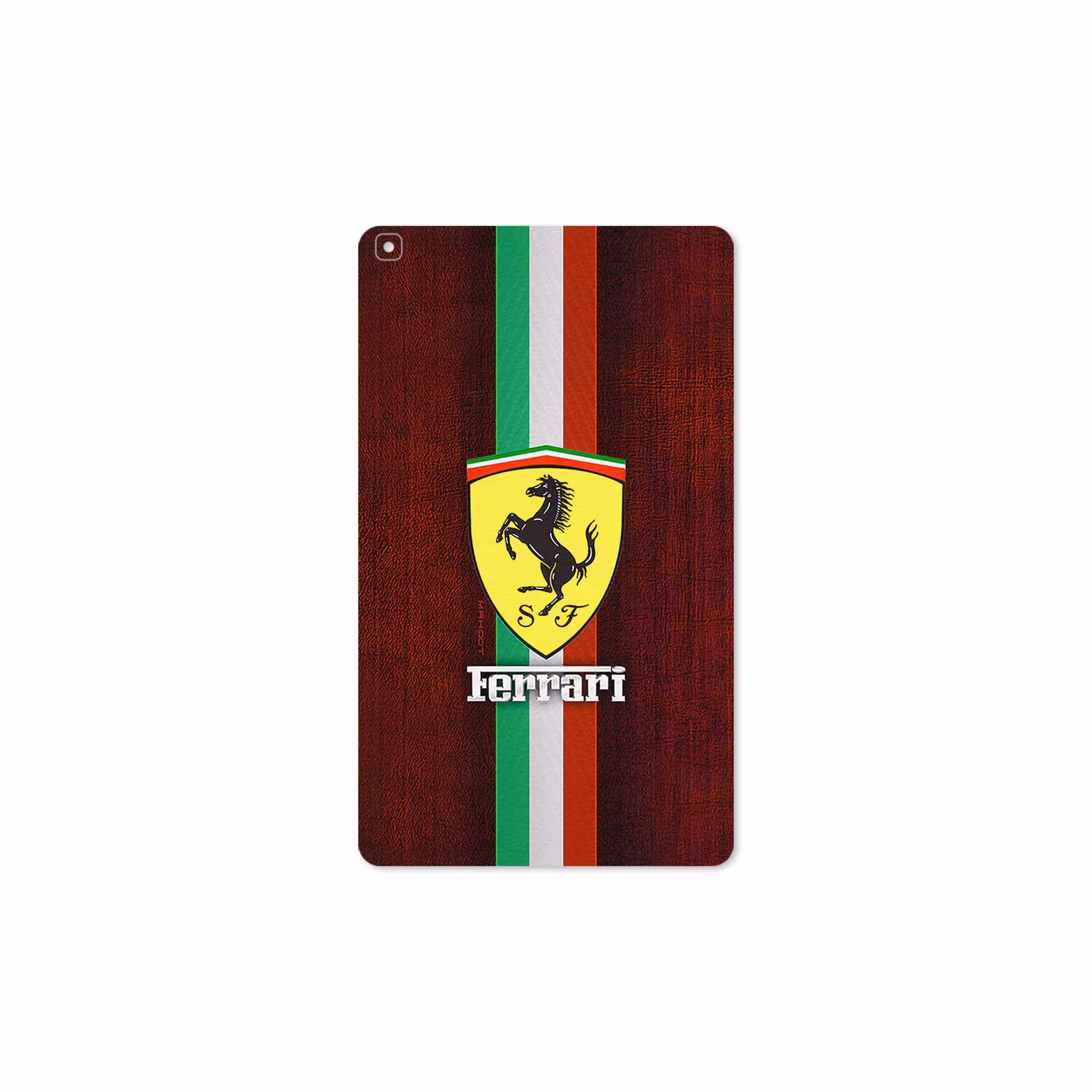 برچسب پوششی ماهوت مدل Ferrari مناسب برای تبلت سامسونگ Galaxy Tab A 8.0 2019 T290
