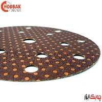 سنباده پشت کرکی P120 قطر 15 سانتیمتر MIRKA فنلاند-سمباده حرفه ای دیسکی لرزان