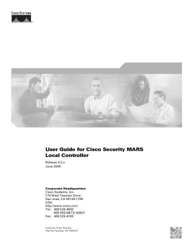 خرید و دانلود نسخه کامل کتاب Security Threat Mitigation And Response : Understanding Cisco Security Mars (642-544)