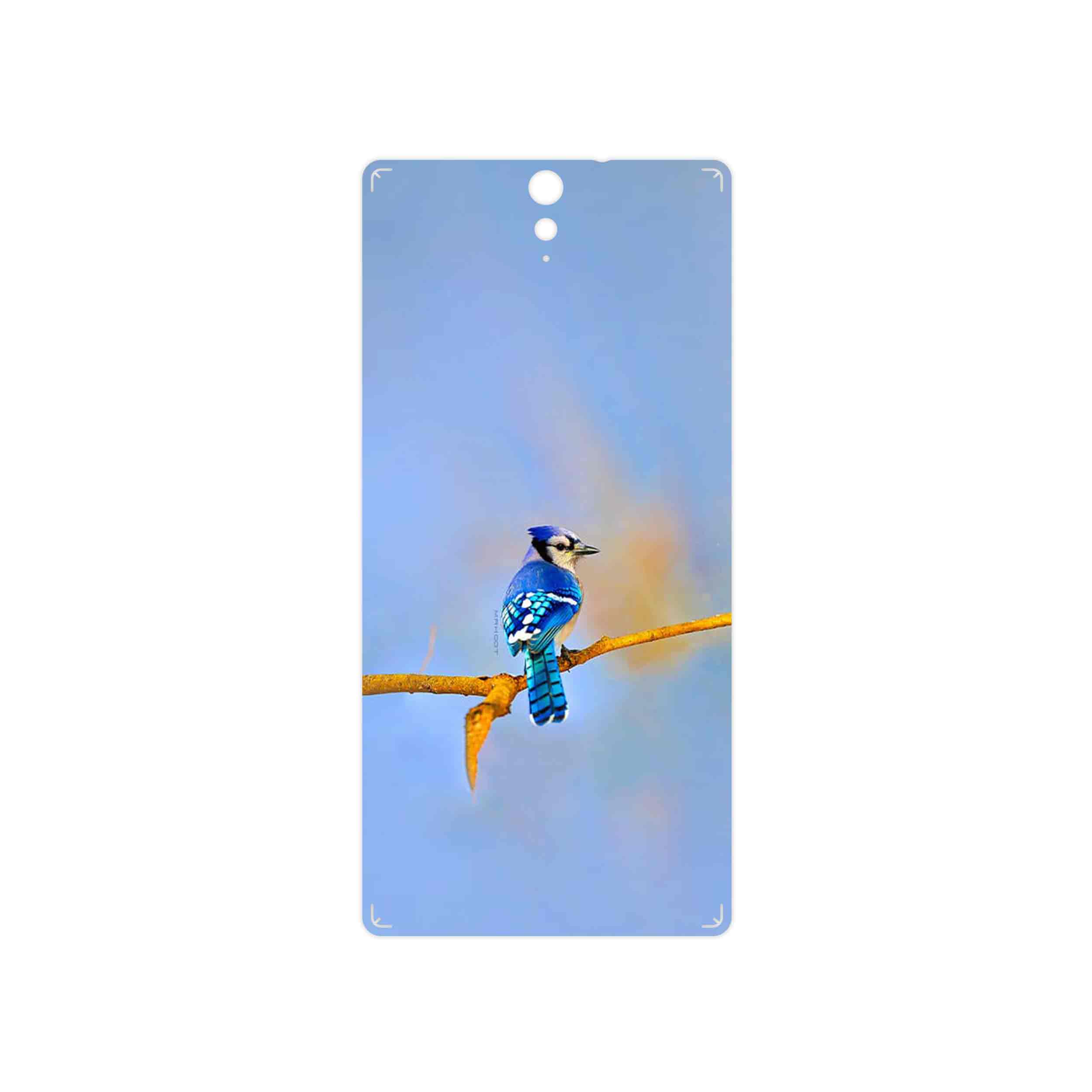 برچسب پوششی ماهوت مدل Cyanocitta cristata مناسب برای گوشی موبایل سونی Xperia C5