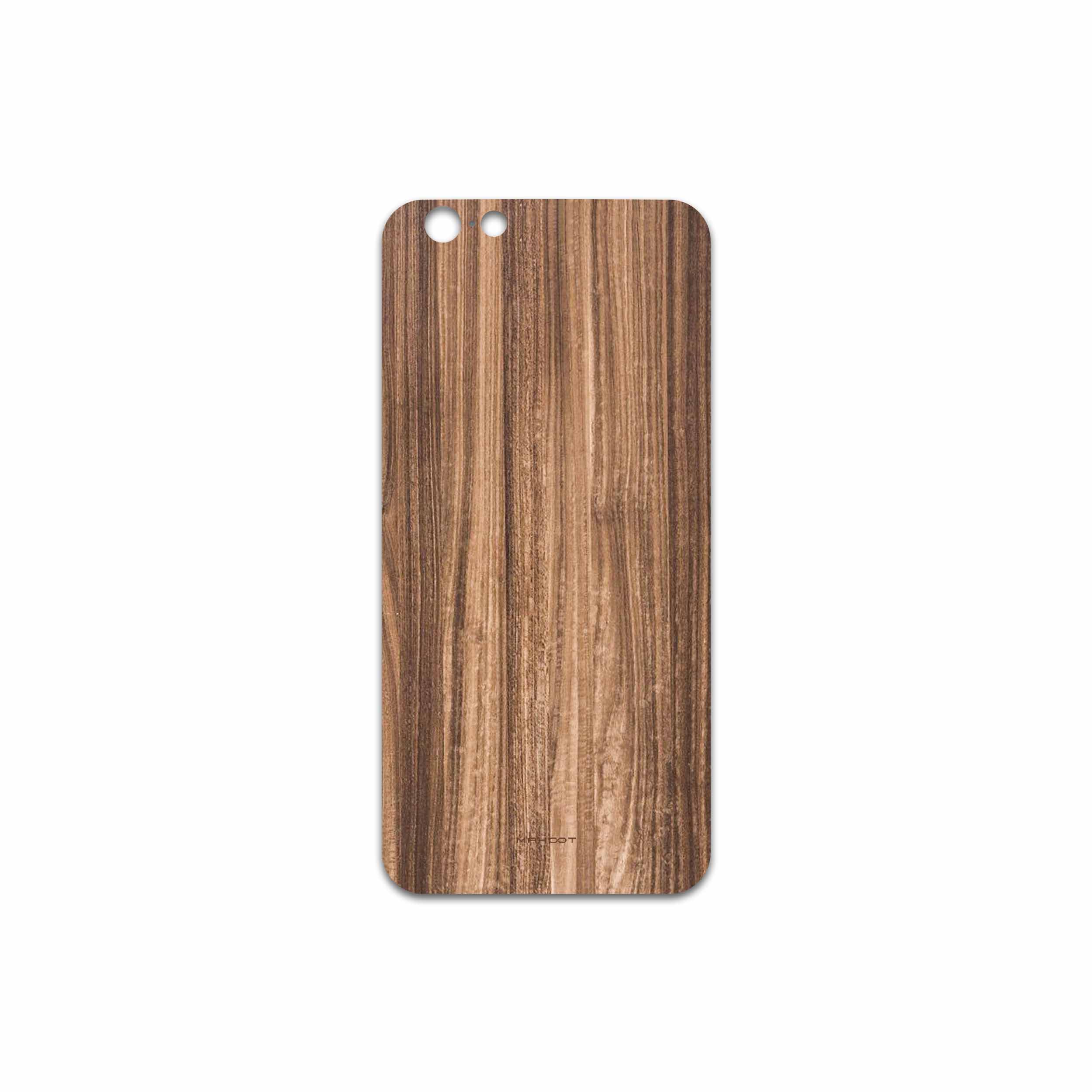 برچسب پوششی ماهوت مدل Light Walnut Wood مناسب برای گوشی موبایل اپل iPhone 6