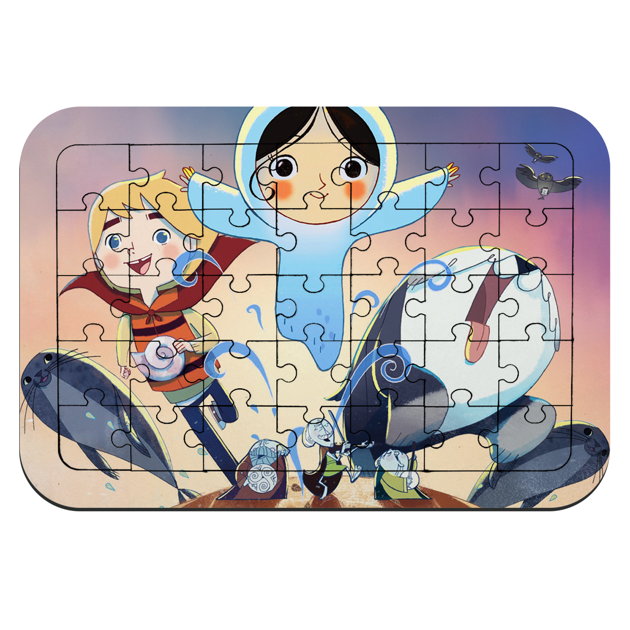 	 پازل 35 تکه طرح انیمیشن آوای دریا مدل NI2219 