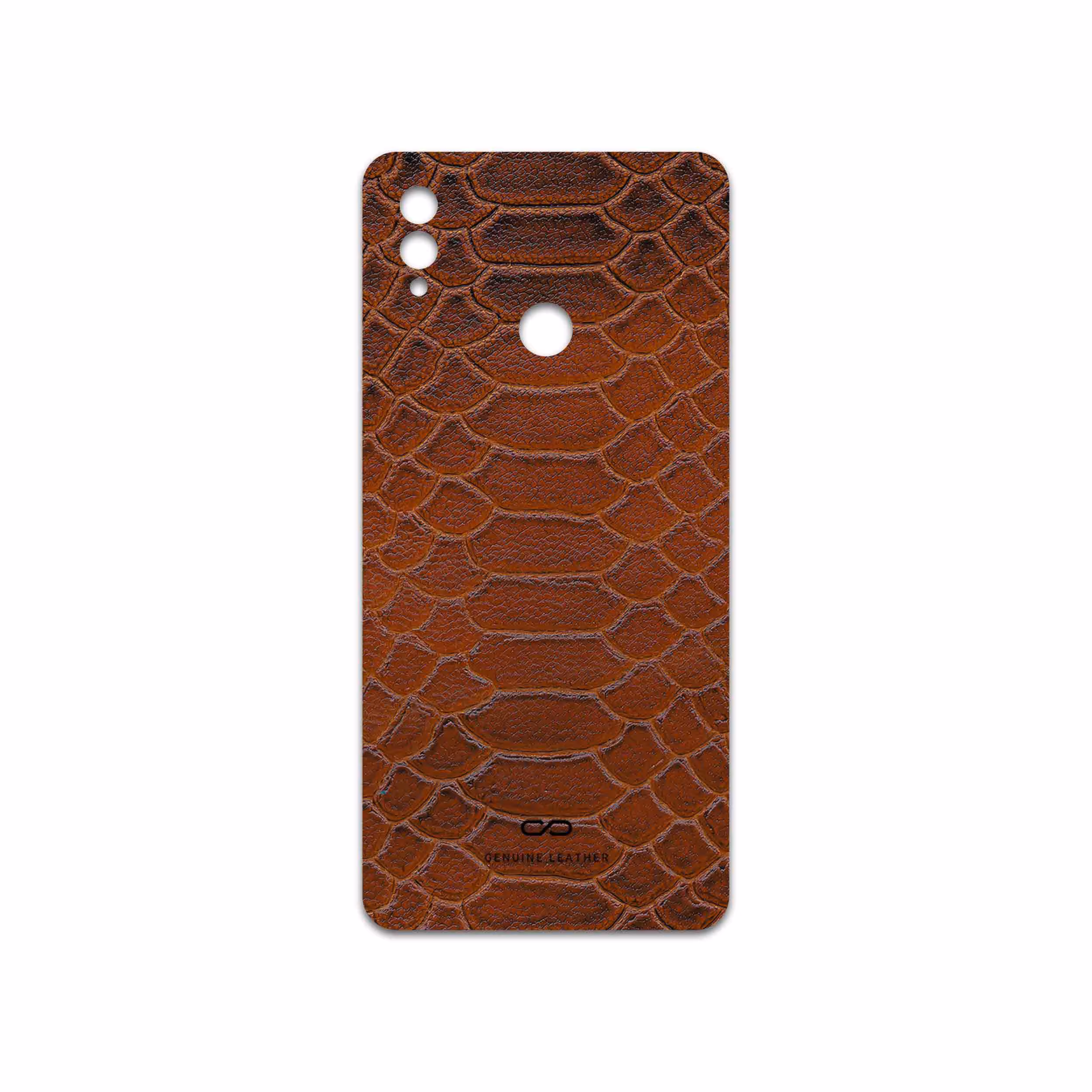 برچسب پوششی ماهوت مدل -Snake-Leather مناسب برای گوشی موبایل آنر Note 10