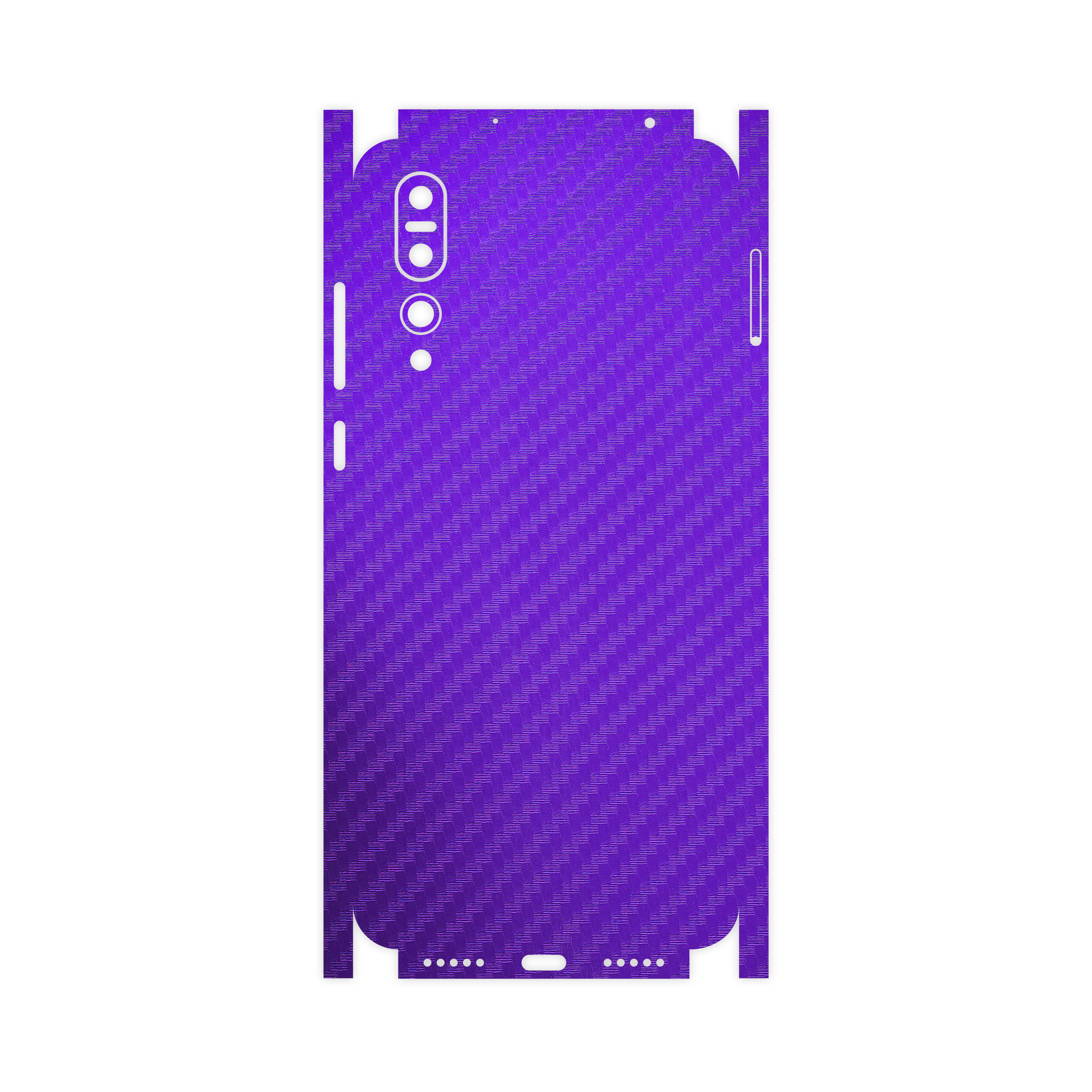 برچسب پوششی ماهوت مدل Purple-Fiber-FullSkin مناسب برای گوشی موبایل هوآوی P20 Pro