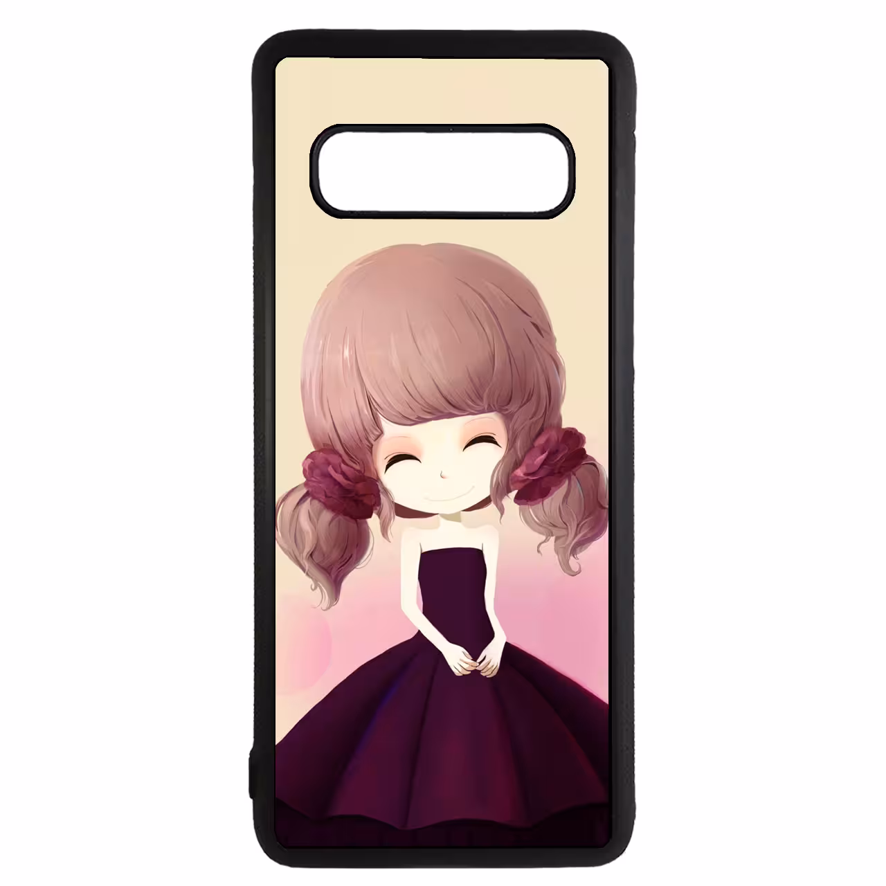 کاور طرح دختر کد 110541094300 مناسب برای گوشی موبایل سامسونگ galaxy s10
