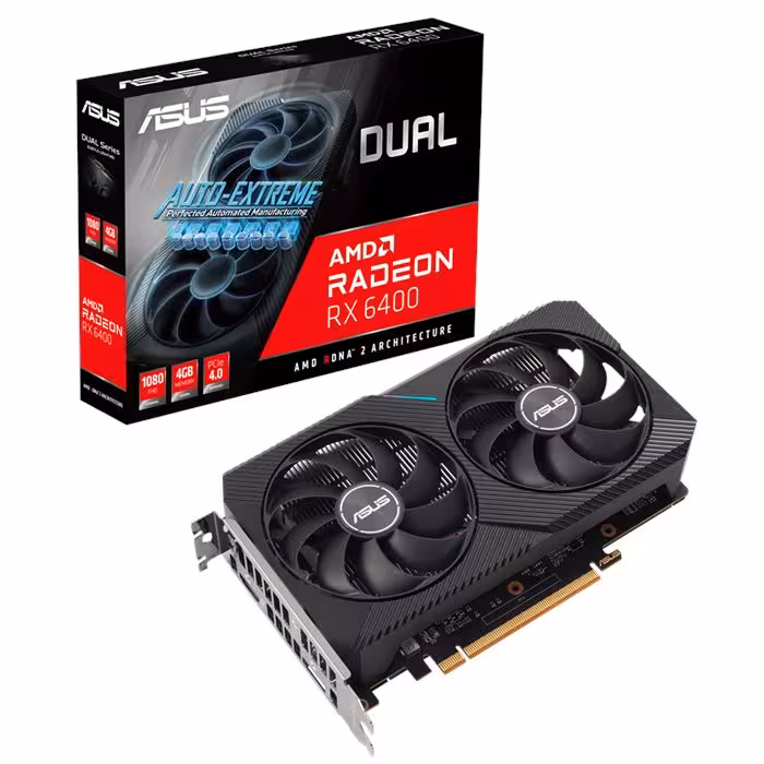 کارت گرافیک ایسوس DUAL RX6400 4G