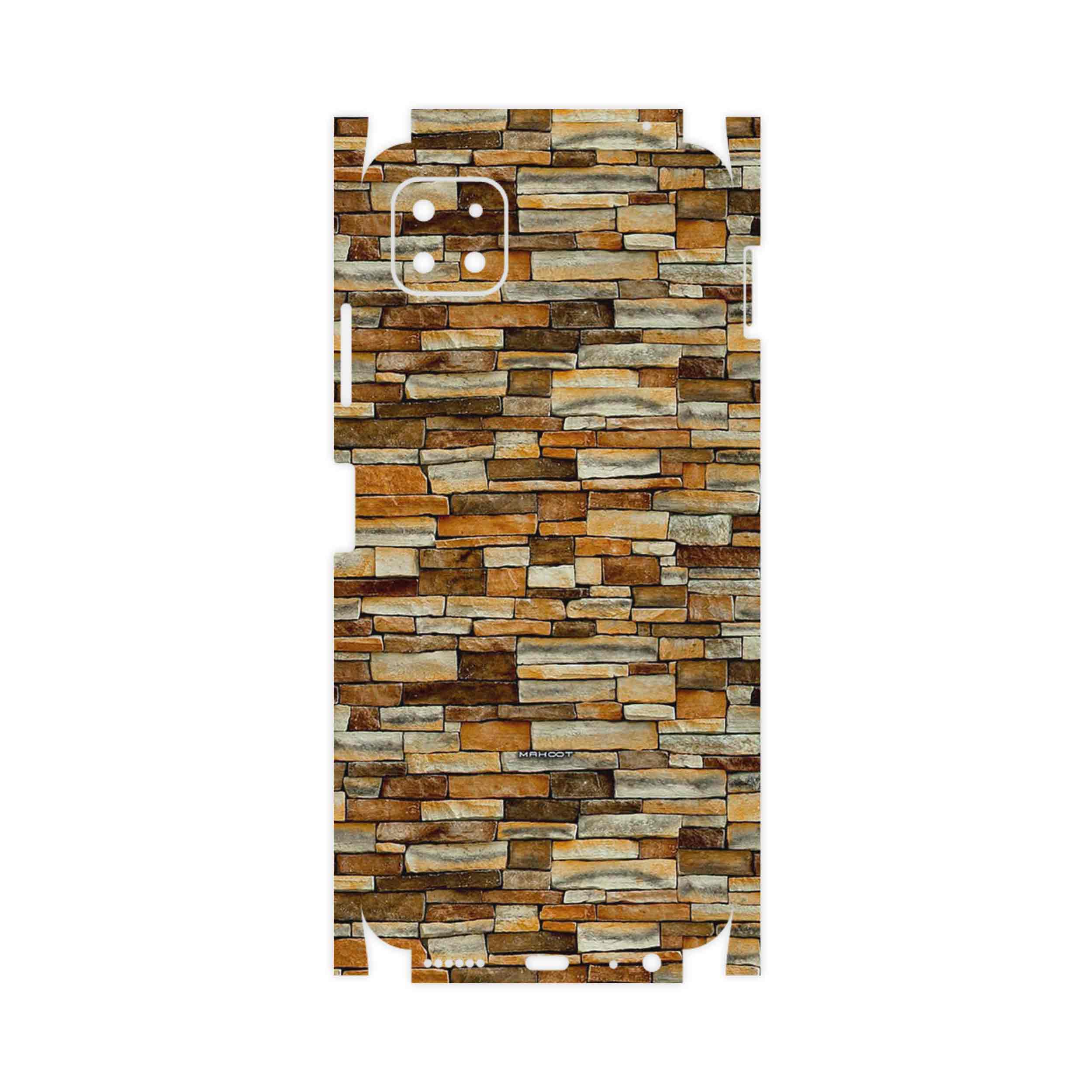 برچسب پوششی ماهوت مدل brickwall-FullSkin مناسب برای گوشی موبایل سامسونگ Galaxy A22 5G
