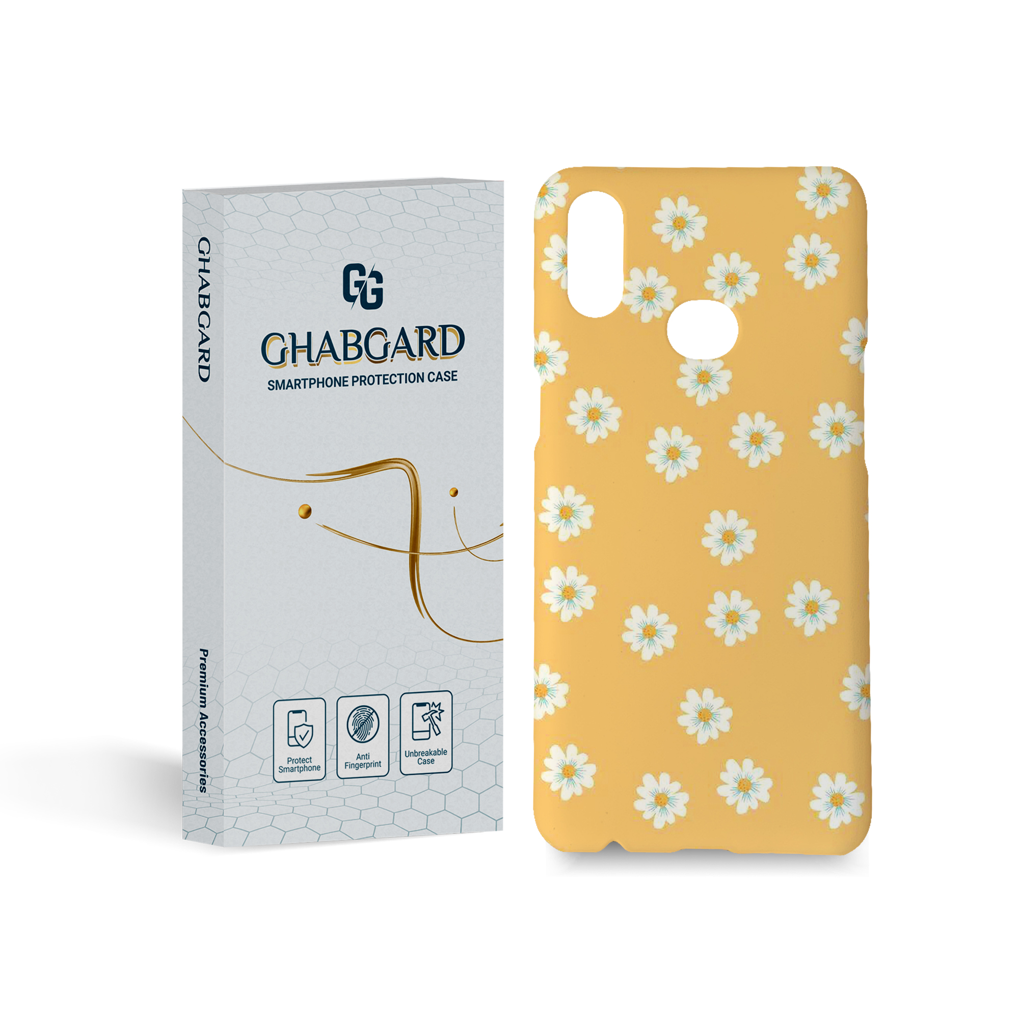 کاور قاب گارد مدل گل مناسب برای گوشی موبایل  سامسونگ Galaxy A10s